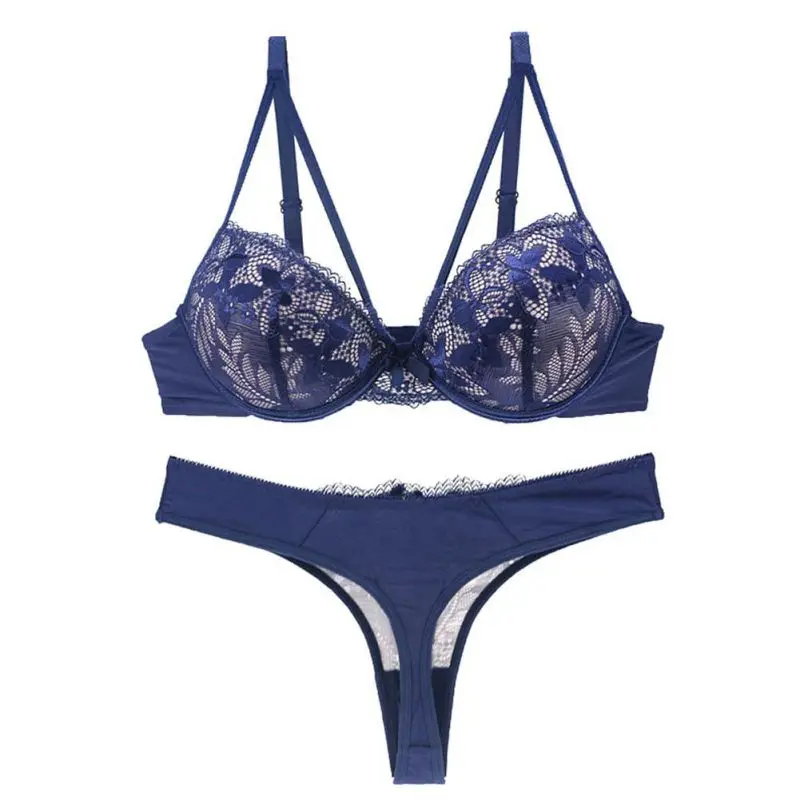 Новинка бюстгальтер с чашкой пуш-ап 2/3 кружевным комплектом женское нижнее белье