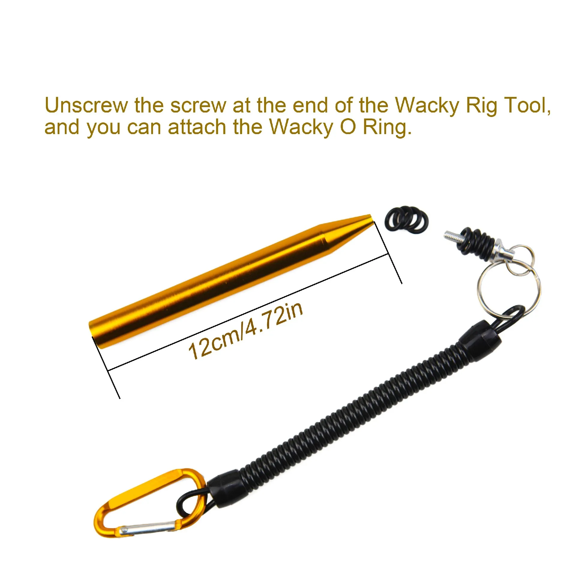 Runature Мягкая приманка Senko Wacky Rig Tool Worms рыболовные аксессуары 100 шт. O кольца|Наживки