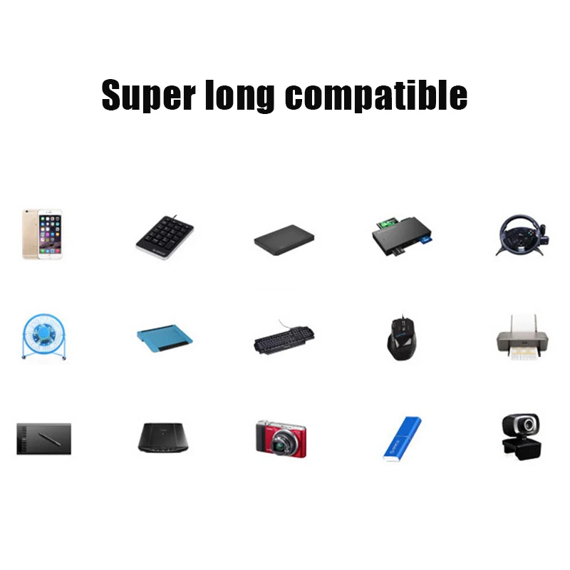 

Portable 3 Ports USB 2.0 Hub Mini 270 Rotatable Splitter Laptop PC Adapter ND998