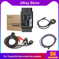 xhorse vvdi for toyota 8a non smart key all keys lost adapter for toyota 8a h chip non smart all keys lost from 2014 to 2019
