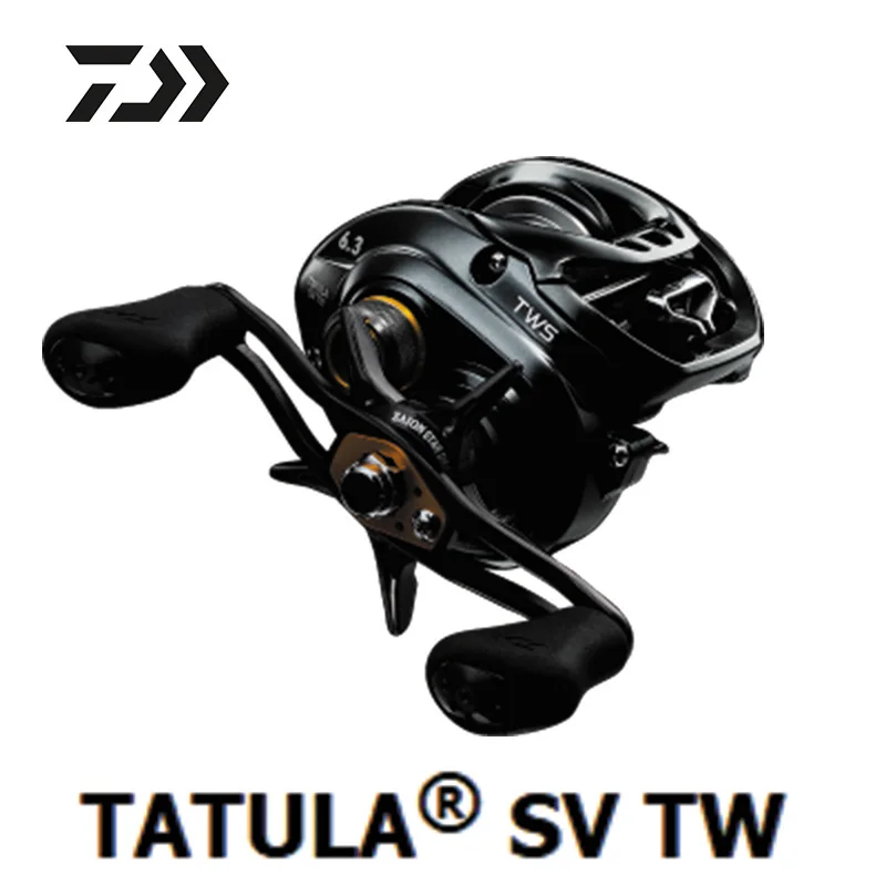 2017 оригинальная Рыболовная катушка DAIWA TATULA SV TW низкопрофильная 7 + 1BB TWS CONCEPT для