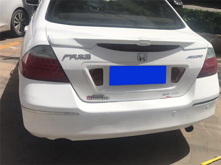 Спойлер для HONDA ACCORD 2006-2007 спойлер высокого качества из АБС-пластика заднее крыло
