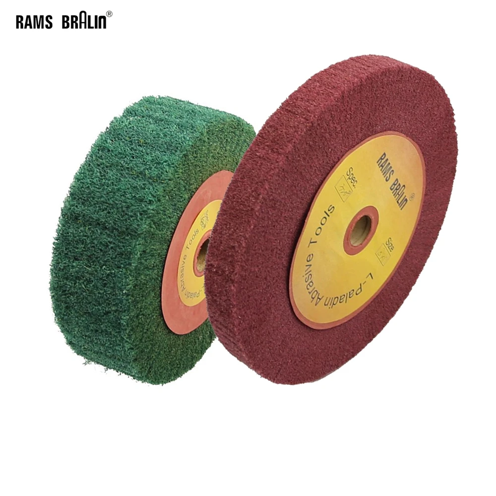 1 шт 150/200/250 мм Scotch Brite Швабра полировальные круги плетеная с клапаном щетка