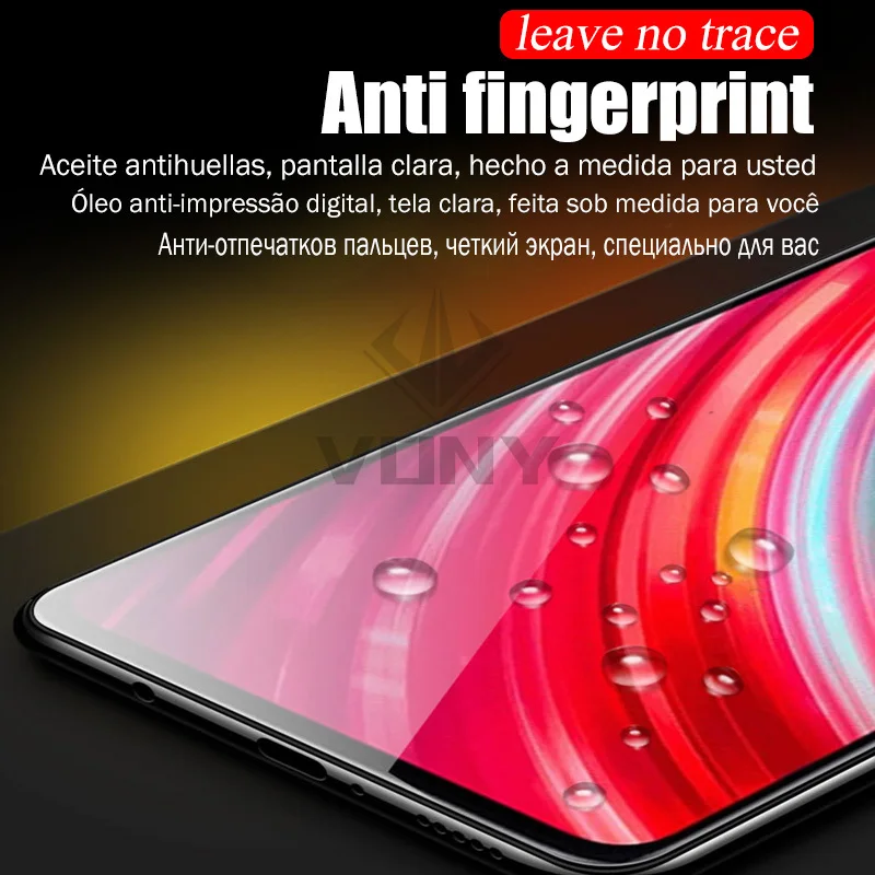3 шт. закаленное стекло для Xiaomi Redmi Note 9s 9 8 Pro стеклянная пленка 7A 8A K20 8T 6 7 полное