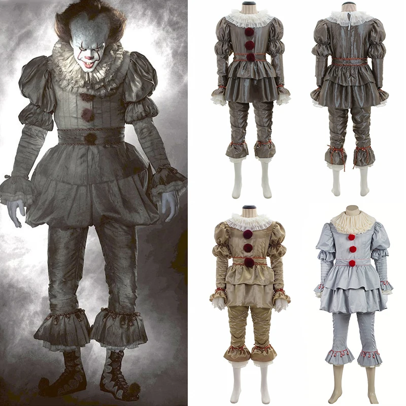 Костюм для косплея Джокер пеннивайз костюм с маской Стивена Кинга It глава 2 клоун