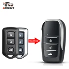 Dandkey 23 кнопочный модифицированный флип-ключ TOY43 лезвие для Toyota Corolla RAV4 Camry Avlon Scion дистанционный Автомобильный ключ корпус пустой чехол Брелок