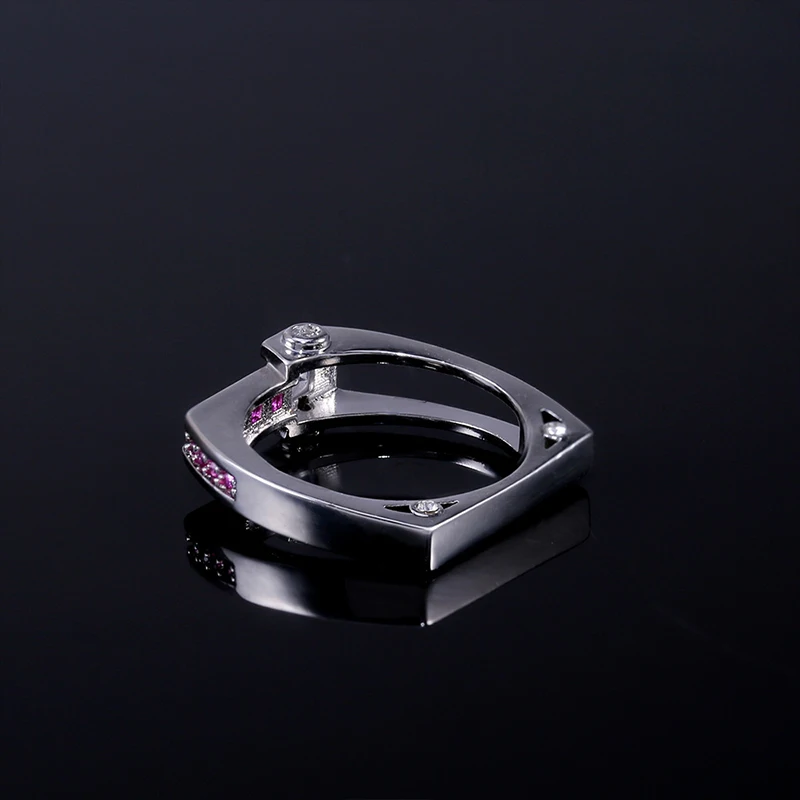 Новые креативные модные свадебные кольца для женщин геометрические цветные со