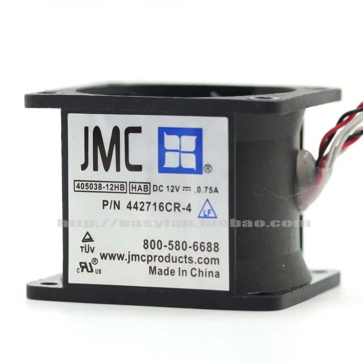 

Вентилятор JMC 405038-12HB HAB 12 В, 4038 А, дюйма, 4 см, 8 мм
