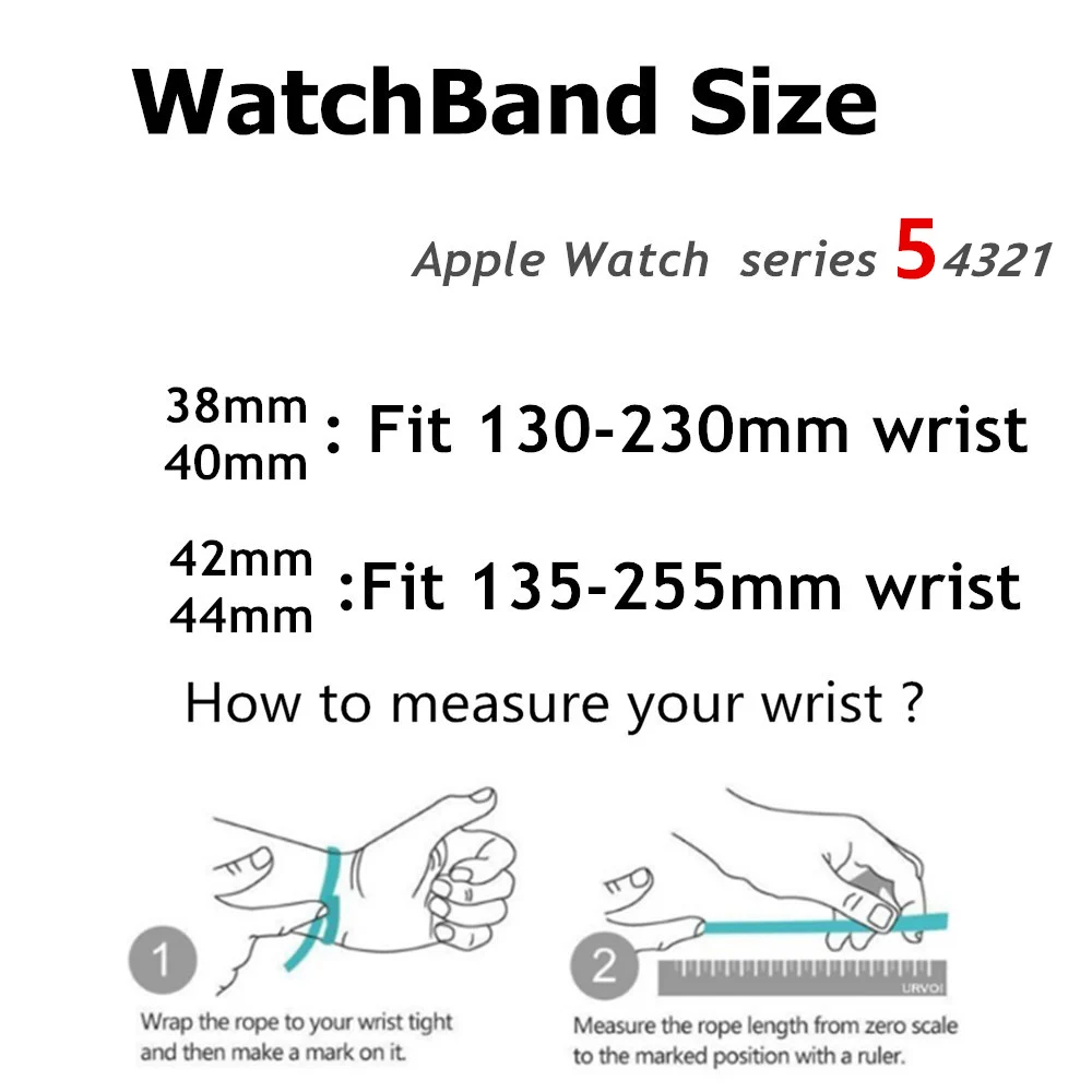 Ремешок Миланская петля для Apple watch band 44 мм 40 металлический браслет из нержавеющей