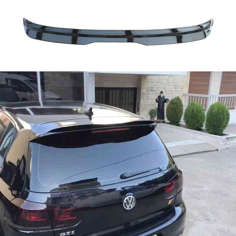 

Спойлер для Volkswagen GOLF 6 MK6 GTI 2010-2013, спойлер для GOLF 6, высококачественный материал ABS, заднее крыло автомобиля, цветное заднее крыло