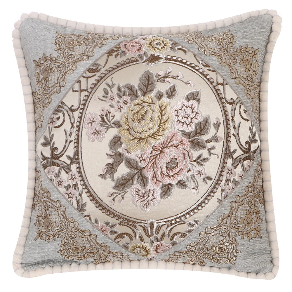 

Embroidered Pillow Cover Decorative Cushion Cover 48x48cm Covers for Sofas Throw Pillows Decorative for Living Room Pilowcase