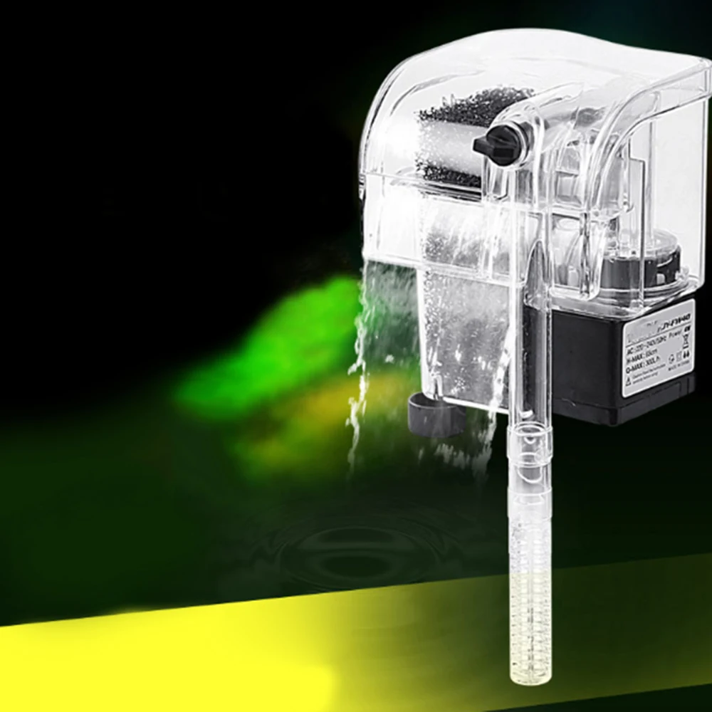 Фильтр для водопада черепахи аэрационный насос аквариумный настенный бесшумный