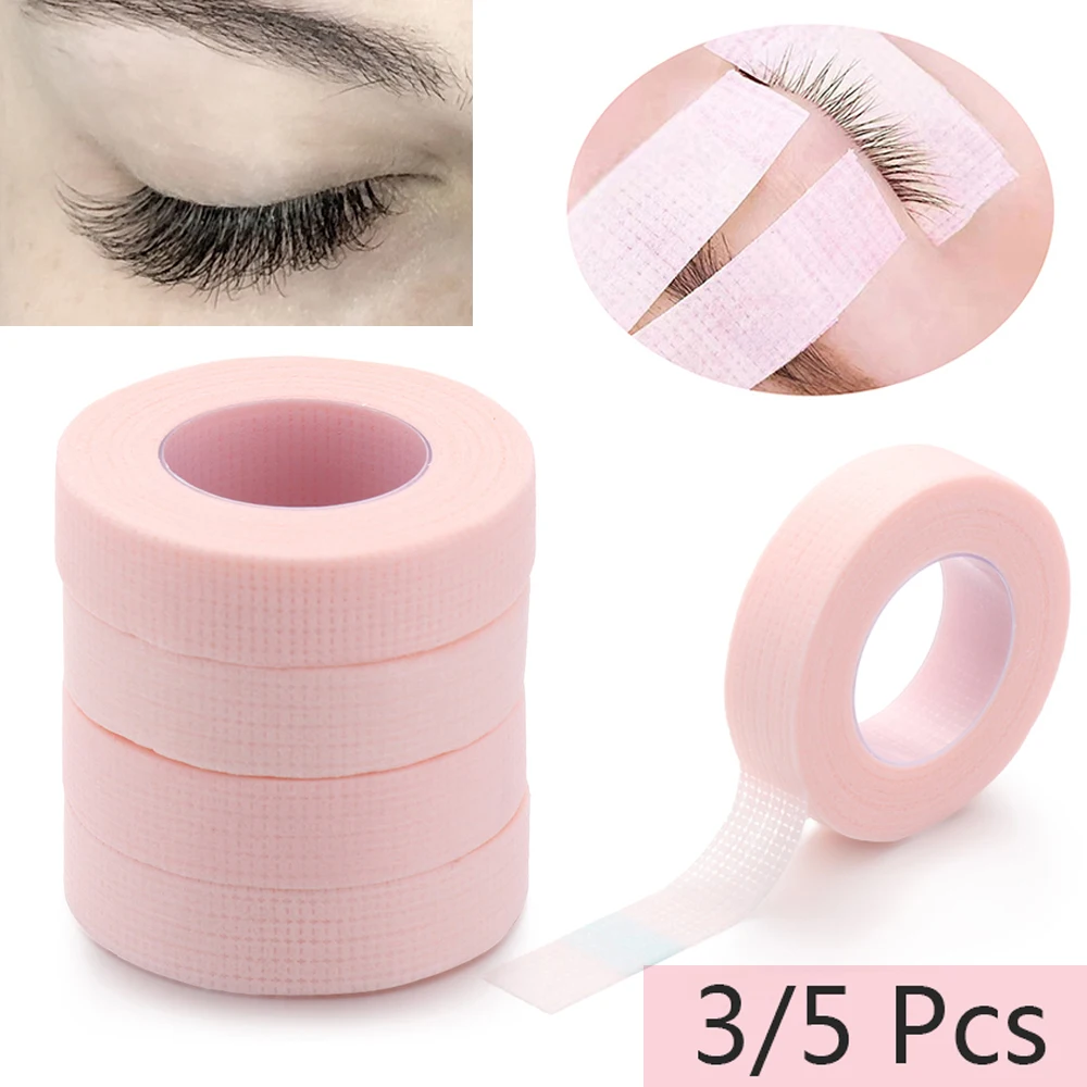 

Upgraded Eyelash Extension Tape Roll Tape Anti-allergy Breathable Micropore Fabric Eye Lashes Grafting Tools Non-Shedding Patch