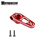 Рулевой сервопривод MEREPACCOR, 1 шт., из алюминиевого сплава, 25 т, 31 мм, черныйкрасныйсиний цвет, для радиоуправляемой машины детали гусеничного трактора
