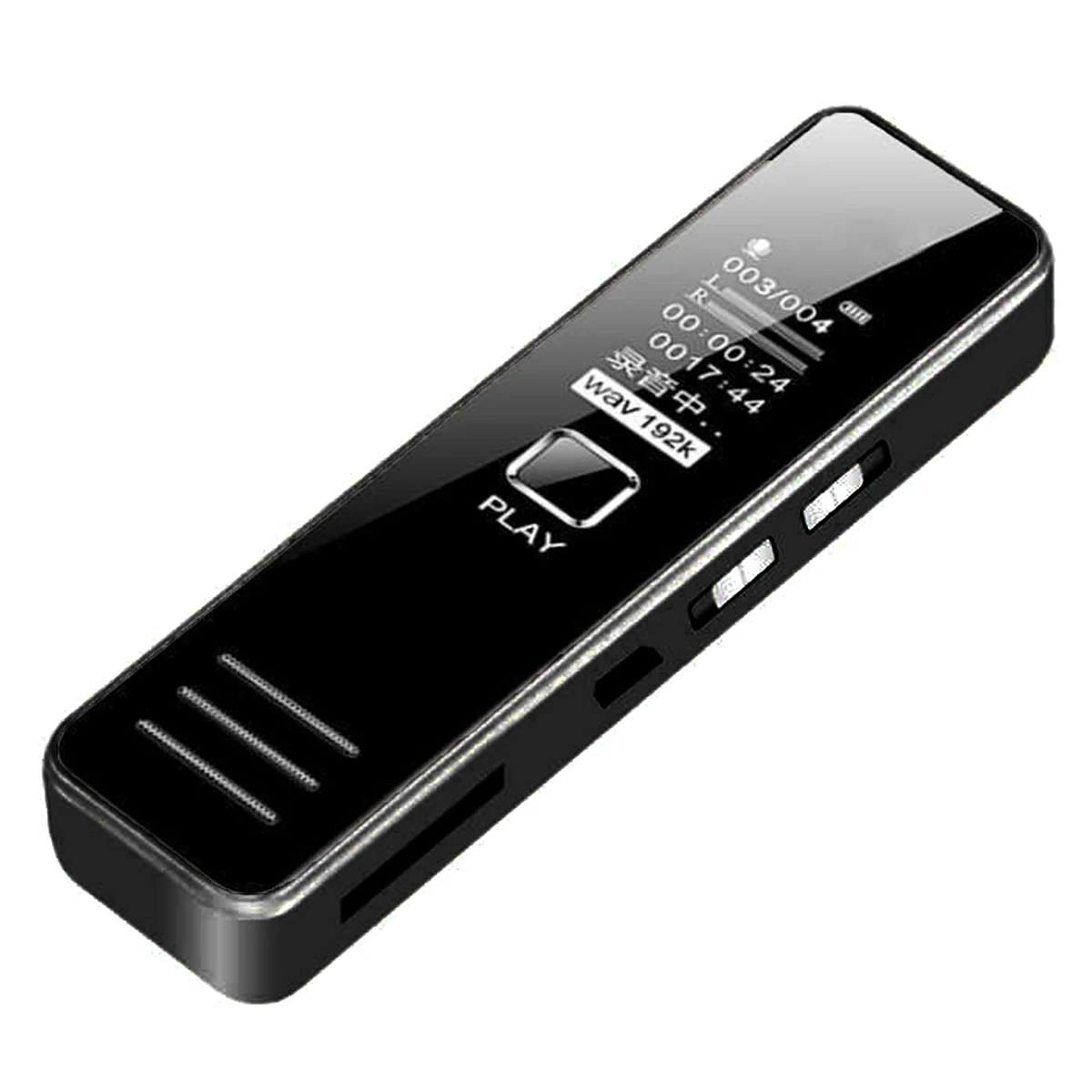 Портативный HD-диктофон с шумоподавлением аудиозаписывающее устройство MP3