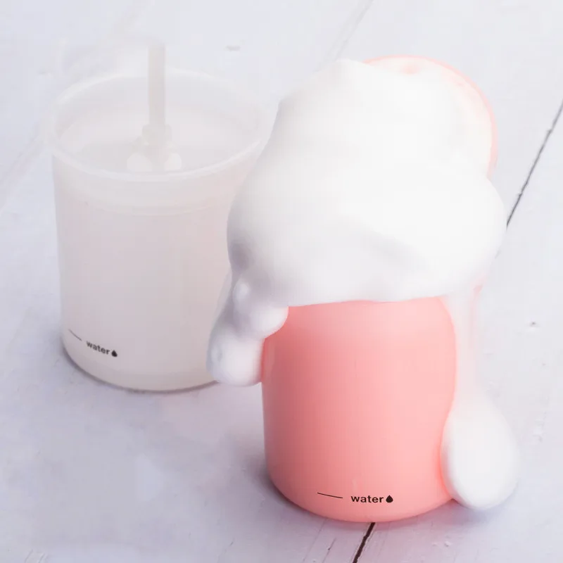 Пенная чашка для очистки лица пузырь устройство бутылка взбивания инструмент