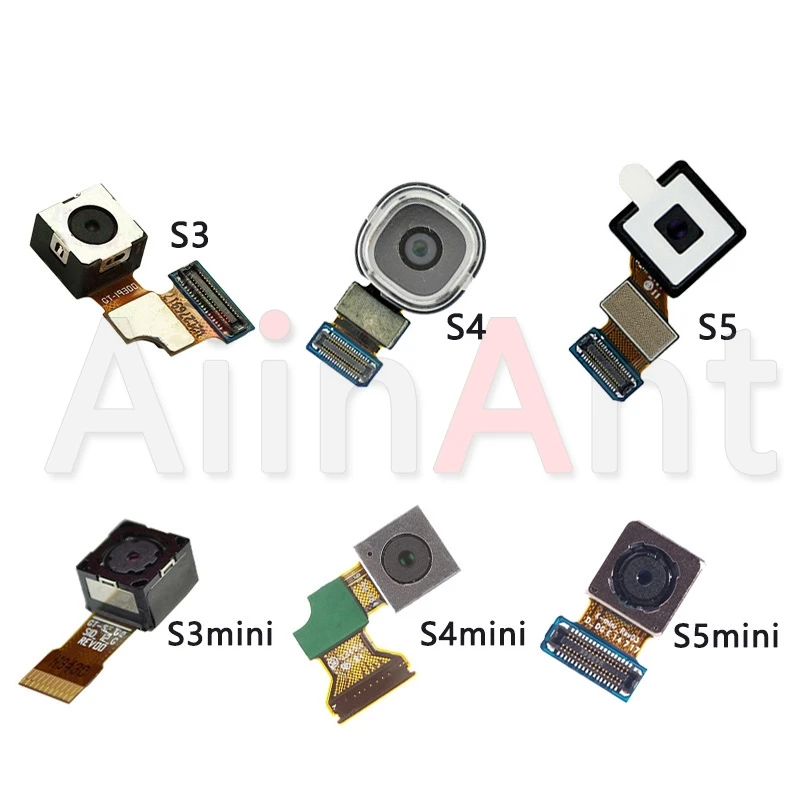 Для samsung Galaxy S3 i9300 S4 i9500 S5 G900F i8190 i9190 i9192 i9195 G800F задняя основная задняя Камера гибкий кабель