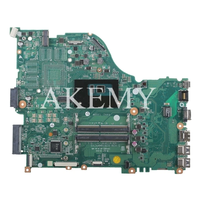 Günstig DAZAAMB16E0 REV:E Für For Acer E5-575 F5-573 E5-575T E5-774 Laptop Motherboard CPU:I7-7500U DDR4 NBGEP10026 100% Test OK