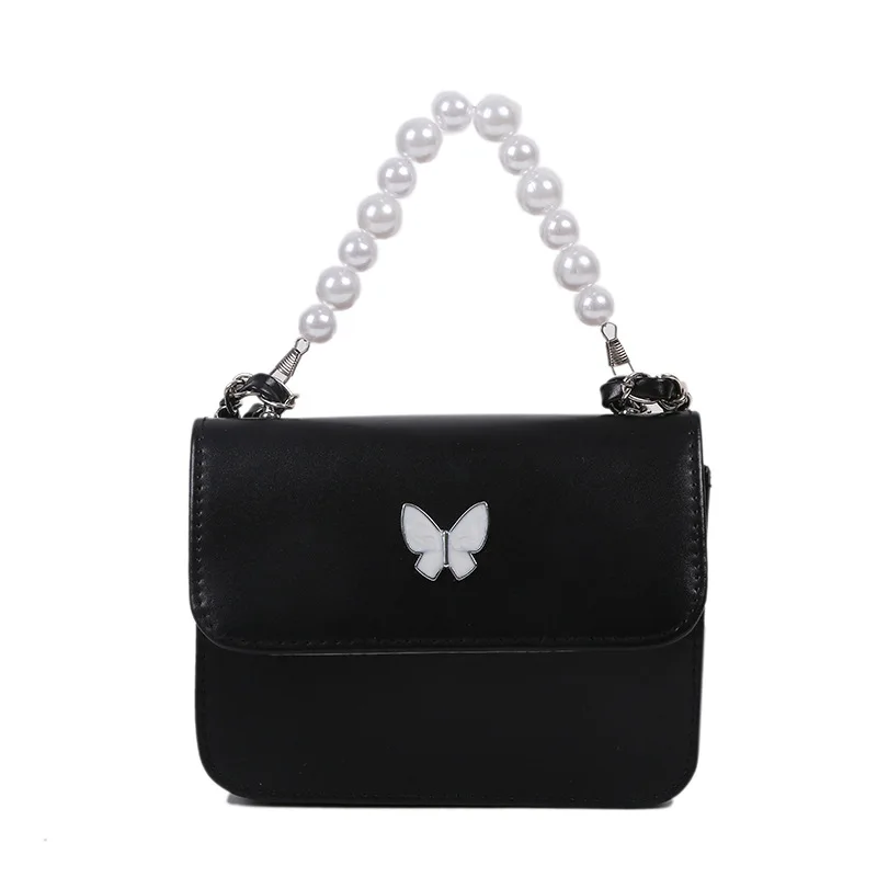 

New summer diamond chain foreign style slung shoulder ins Joker fairy portable small square bag