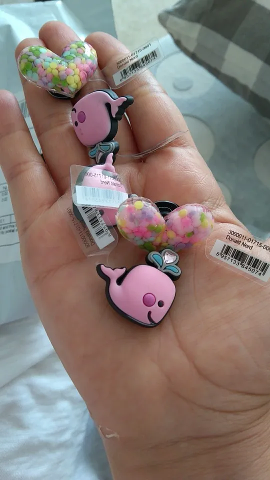 2 шт./лот милый мороженое торт из полимерного материала подвески для обуви