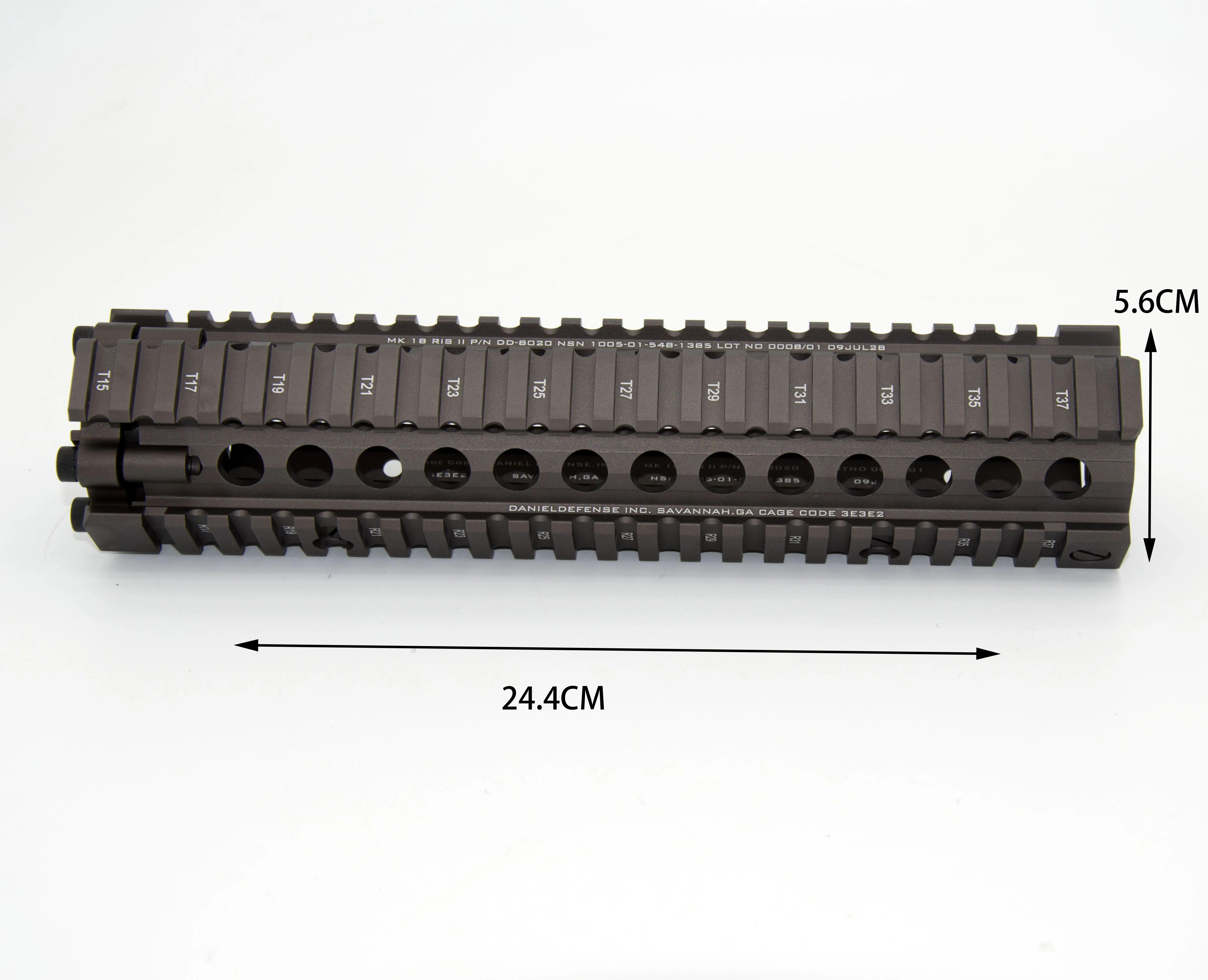 Большой Gragon MK18 RIS 9 &quotстрайкбол Handguard тактический рельс может грузить из