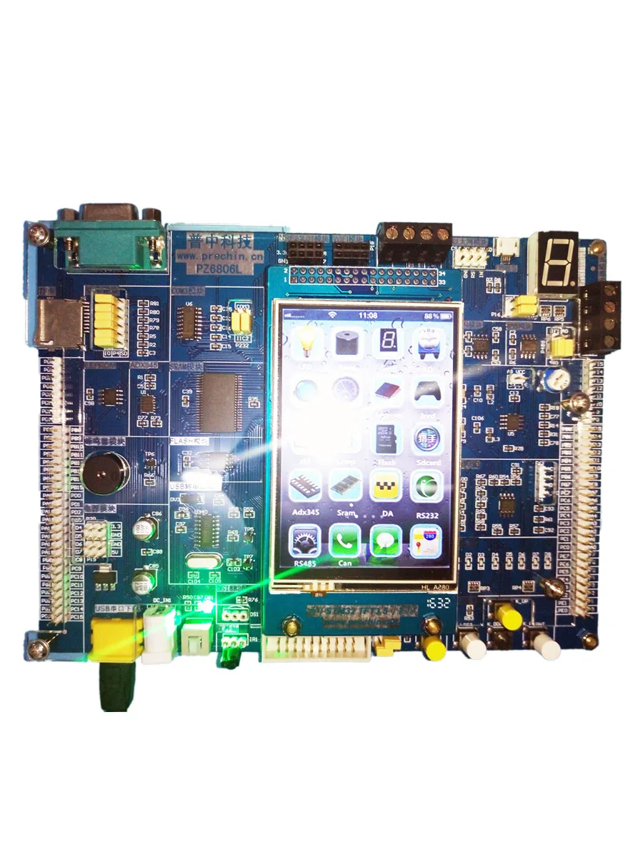 STM32F103ZET6 доска для экспериментов по разработке ARM3 обучающая отправки цветного