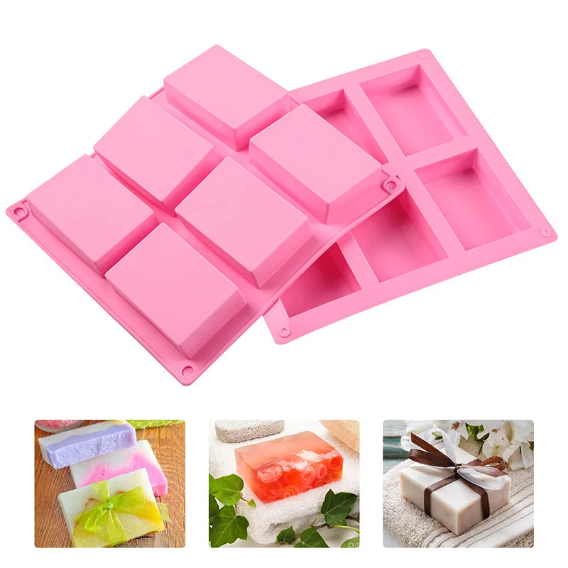 Силиконовая форма для формы ароматерапии сделай сам квадратные восковые