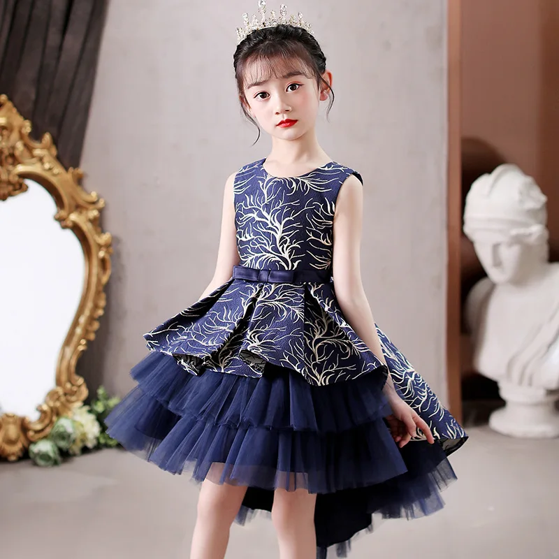 

Princess Party Dress for Girls Wedding Lace Flower Girl Dress Kids Birthday New Years Clothes 3 4 5 6 7 8 9 10 11 12 Years