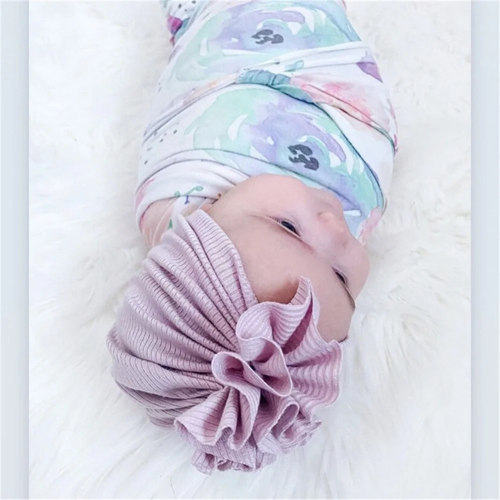 

1Pcs Baby Headband Summer Cute Floral Bows Baby Girl Headbands Elastic Bowknot Newborn Hair Band Turban Set Hair Accessories