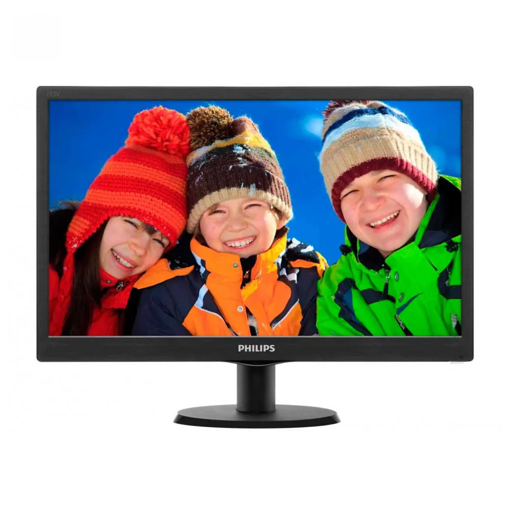 Монитор Philips 193V5LSB2 (10/62) 18.5'' [16:9] 1366х768(WXGA) TN 200cd|m2 H90°|V65° 10М:1 16.7M|Мониторы| |