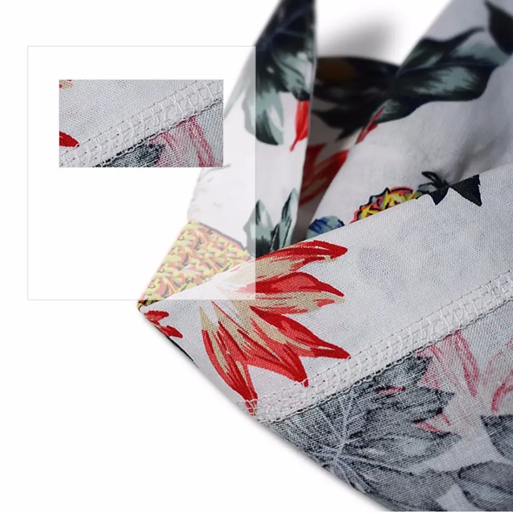 

Summer Beach Small Dog Cat Shirts Clothes Chihuahua Vest Pet Floral T-Shirt Hawaiian For Small Large Dog Dropship