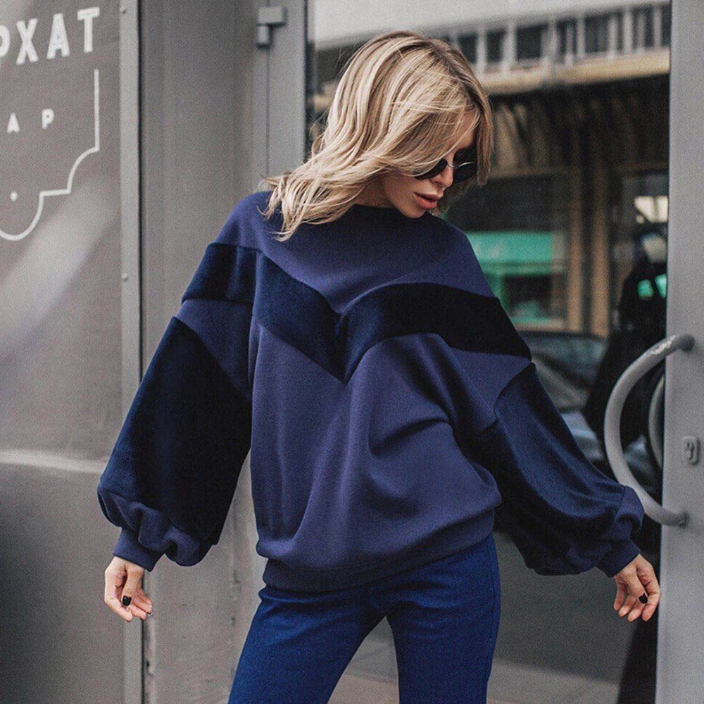 Осенне-зимний Повседневный теплый женский свитер из искусственного меха в стиле