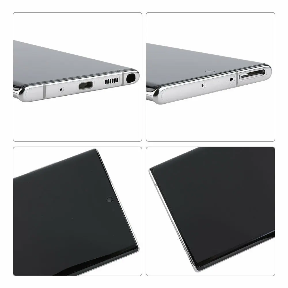 Pantalla t&aacute;ctil AAA para Samsung note 10, N970, note10 Plus, N975, ensamblaje Original Super AMOLED, con marco-1