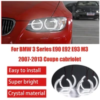 day light cut style led angel eyes kit halo ring for bmw 3 series e90 e92 e93 m3 2007 2013 coupe cabriolet crystal angel eyes