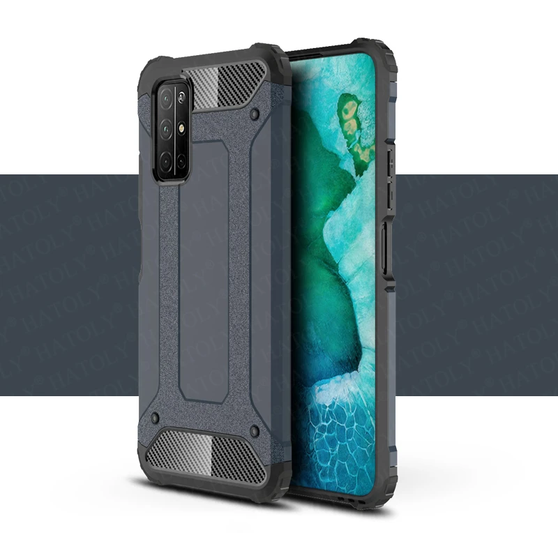 

For Huawei Honor 30S Case Cover Anti-knock Bumper Rugged Armor Hard Back Cover Honor 30S Silicon Phone Case For Huawei Honor 30S