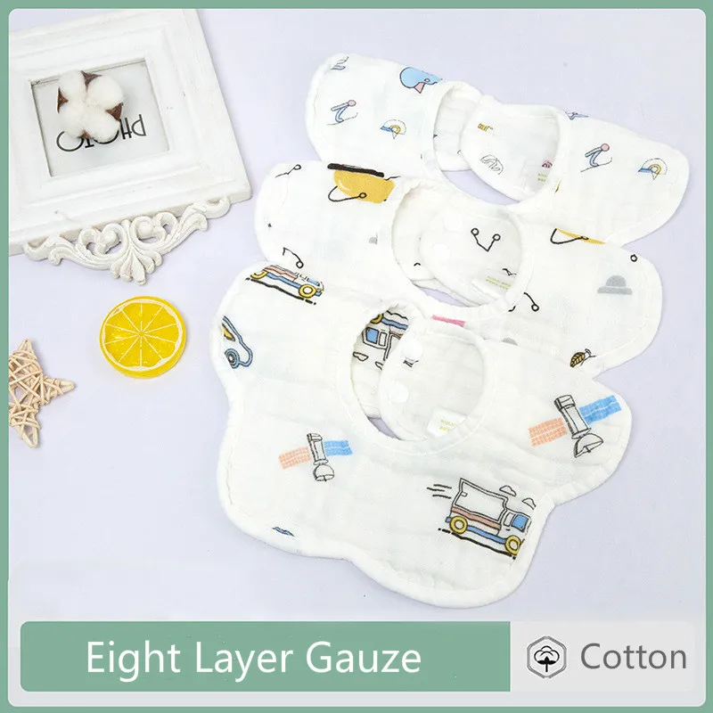 

Модные Полосатые нагрудники из хлопка с рисунком в виде цветов