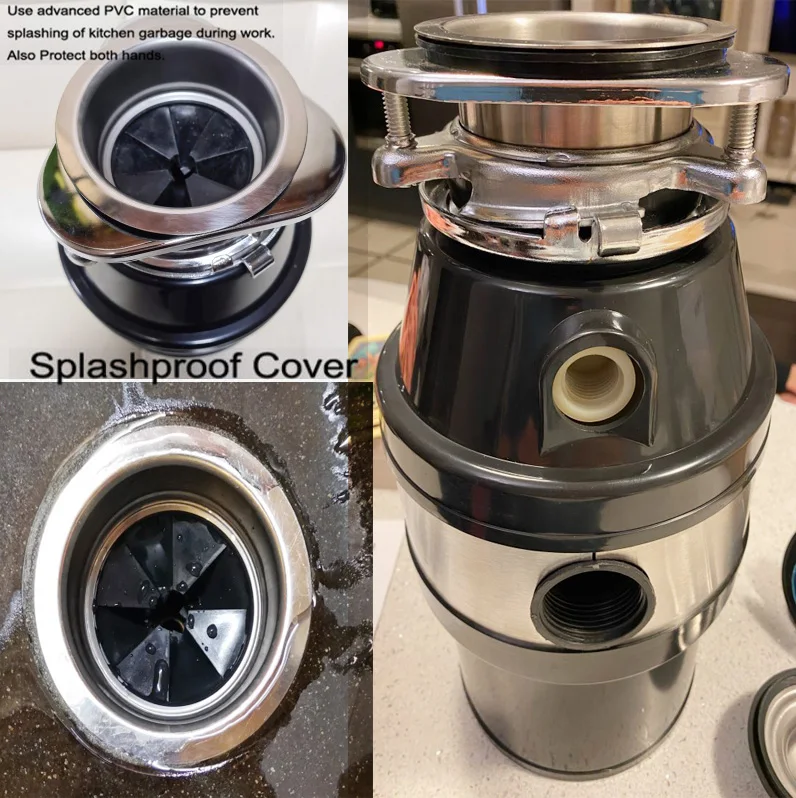 Бытовая измельчитель пищевых отходов для сточных вод 370 Вт/560 Вт|Наборы