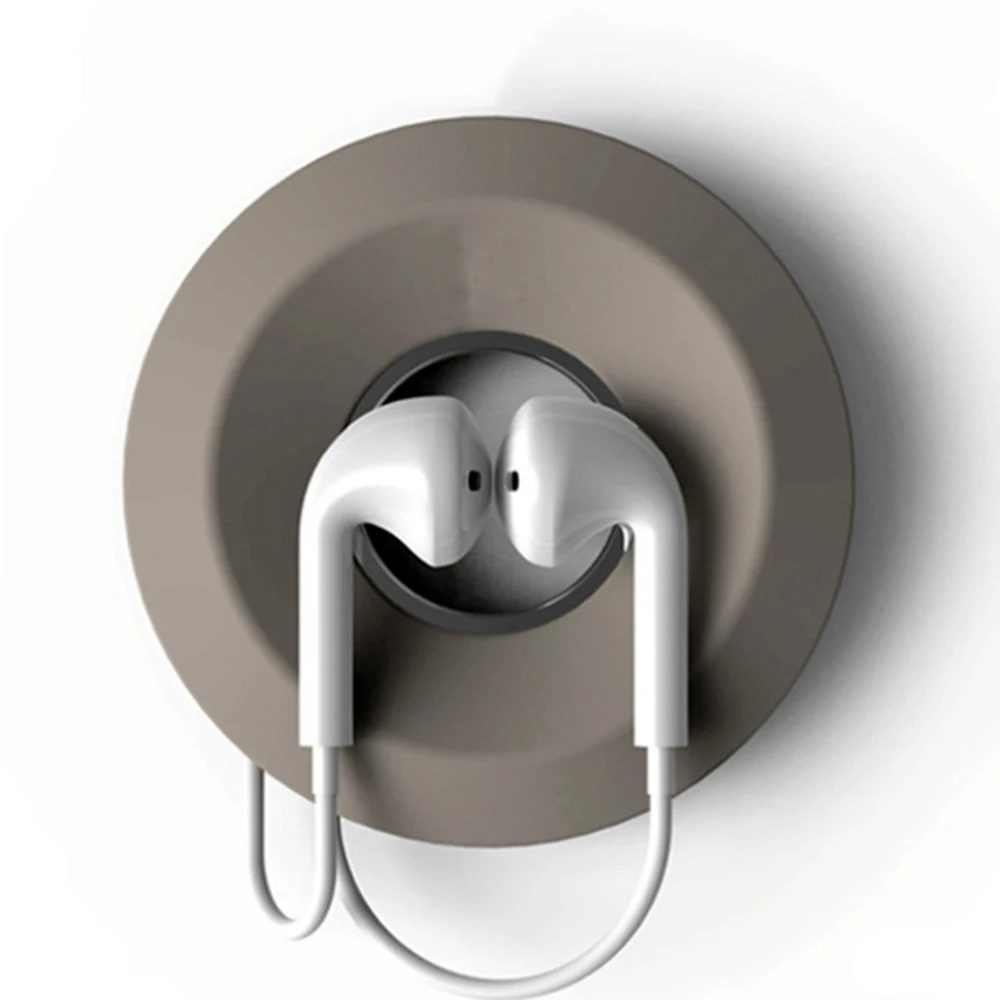 Креативный милый магнит в виде пончика силикагелевый держатель для наушников