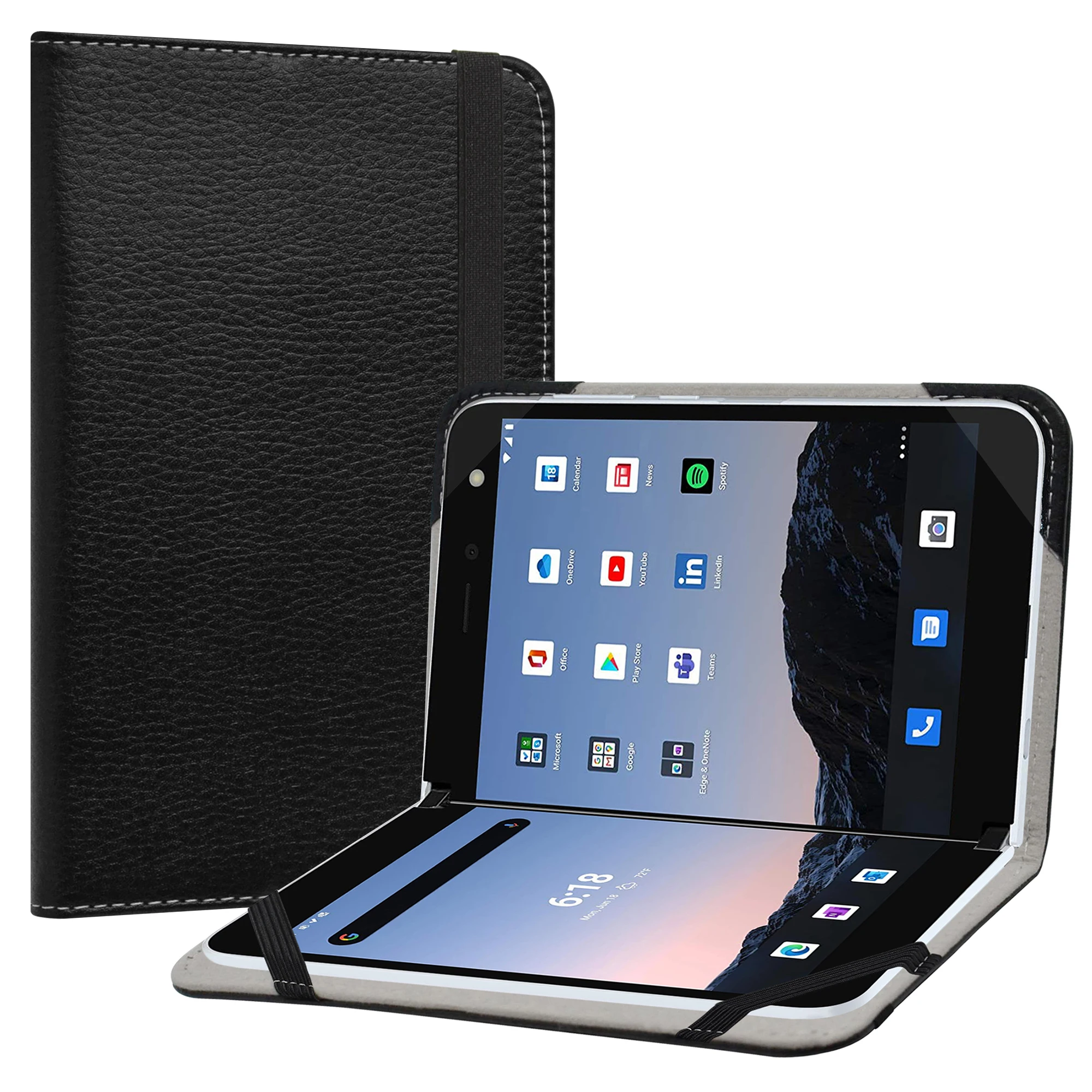 Чехол для 8 1 &quotMicrosoft Surface Duo (ATT Verizon &amp Tmobile) складная подставка планшета чехол из