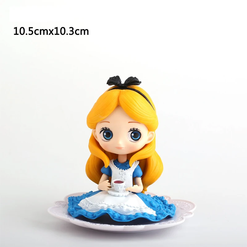 Dsiney мультяшная принцесса Золушка Алиса Ариэль Белоснежка фигурка модели игрушки