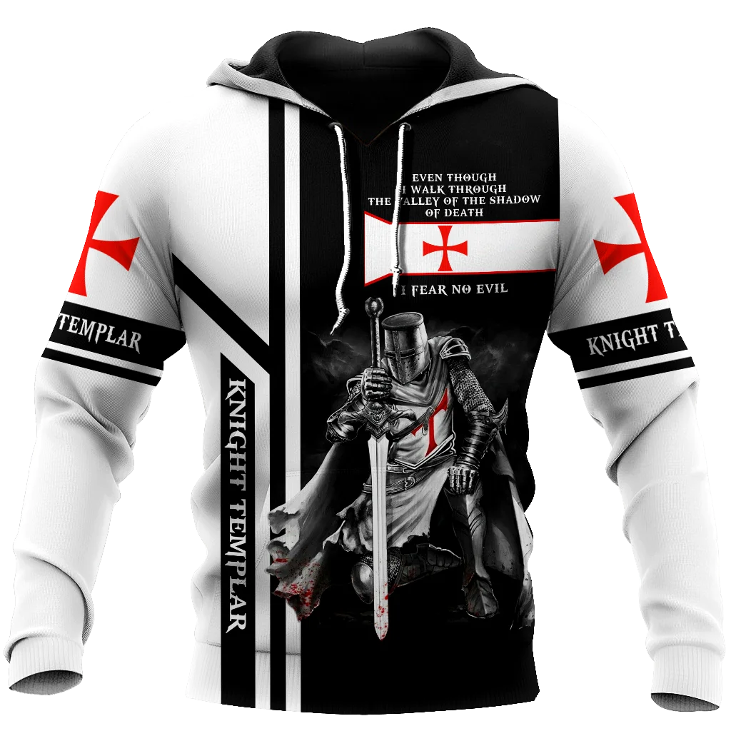 

Толстовка Brave Knight Templar с 3D принтом для мужчин, осень и зима, унисекс, роскошная толстовка, пуловер на молнии, Повседневная Уличная одежда KJ406