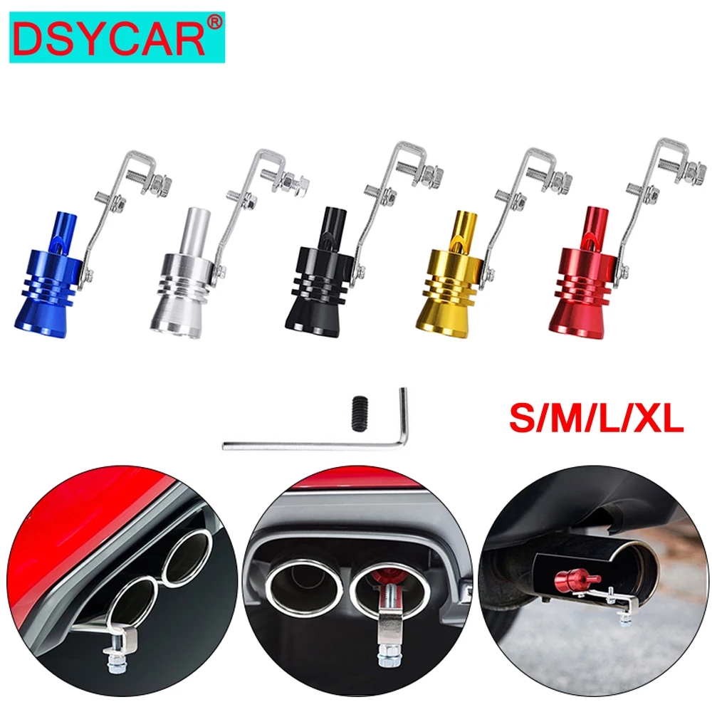

Universal Simulator Whistler Exhaust Fake Turbo Whistle Exhaust Pipe Sound Muffler Blow Off Car Styling Tunning Turbo Tail