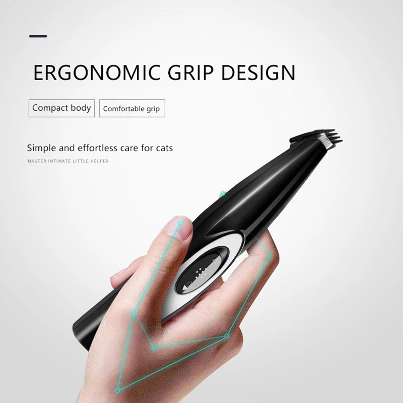 USB Перезаряжаемый триммер для собак и кошек электрическая машинка стрижки волос