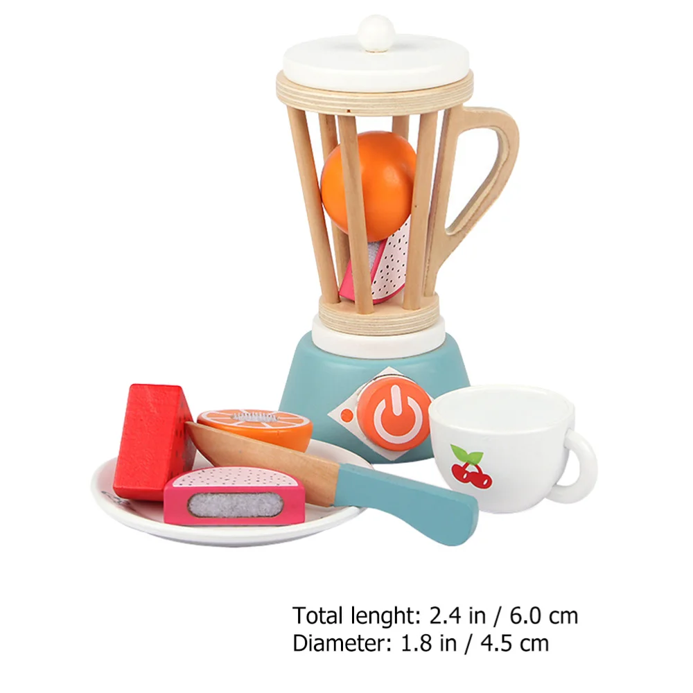 

1 Set Kids Juicer Pretend Play Vegetable Cutting Educational