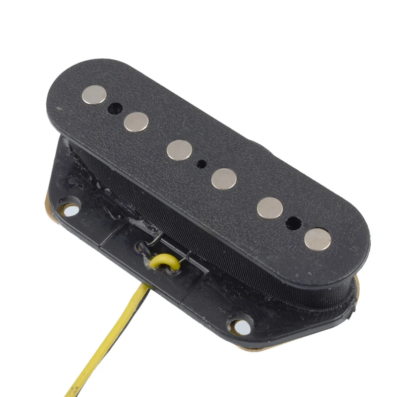 Черный Стандартный теле ведущий звук гитарный звукосниматель для Telecaster