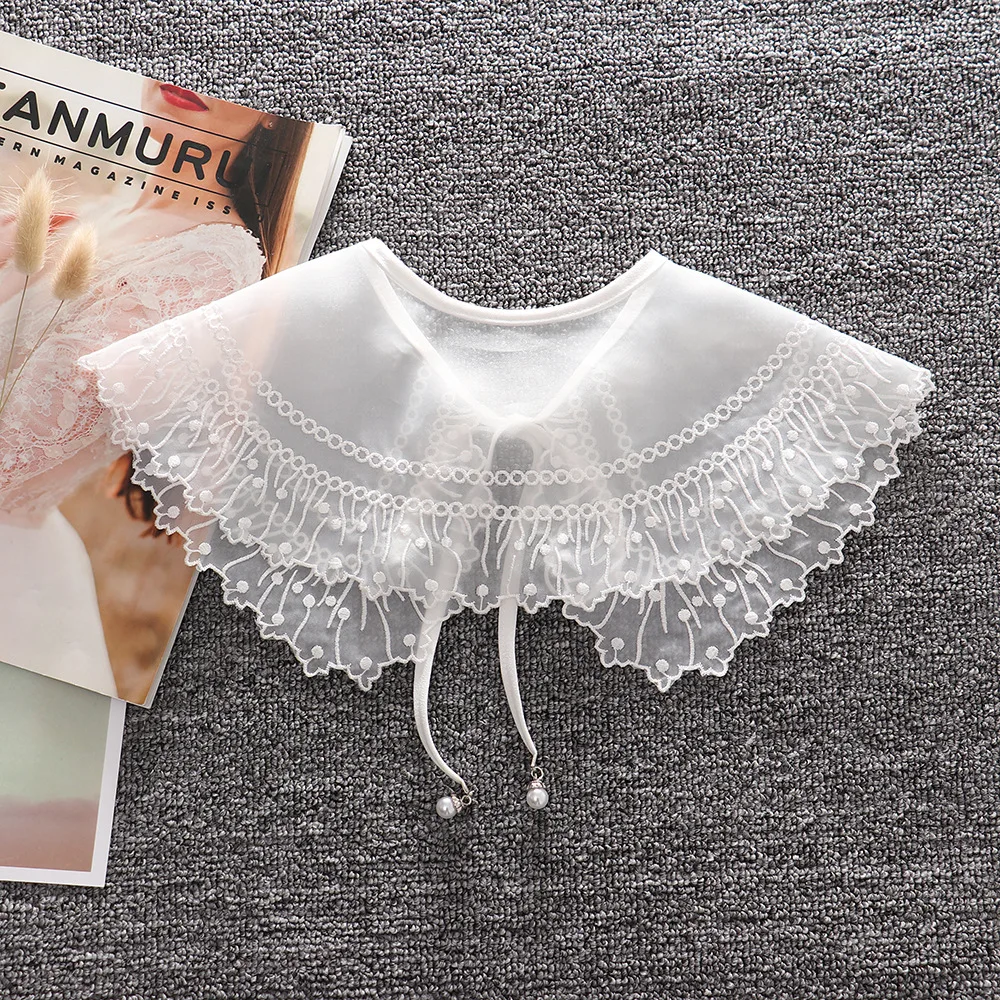 Linbaiway женские ложные воротнички кружевные носки без пятки С цветочным рисунком