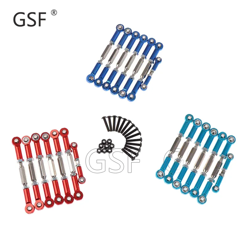 

For TRXXAS SLASH 2WD Upgrade Accessories Full Car Trolley Aluminum Alloy Aluminum Alloy Modified Accessories