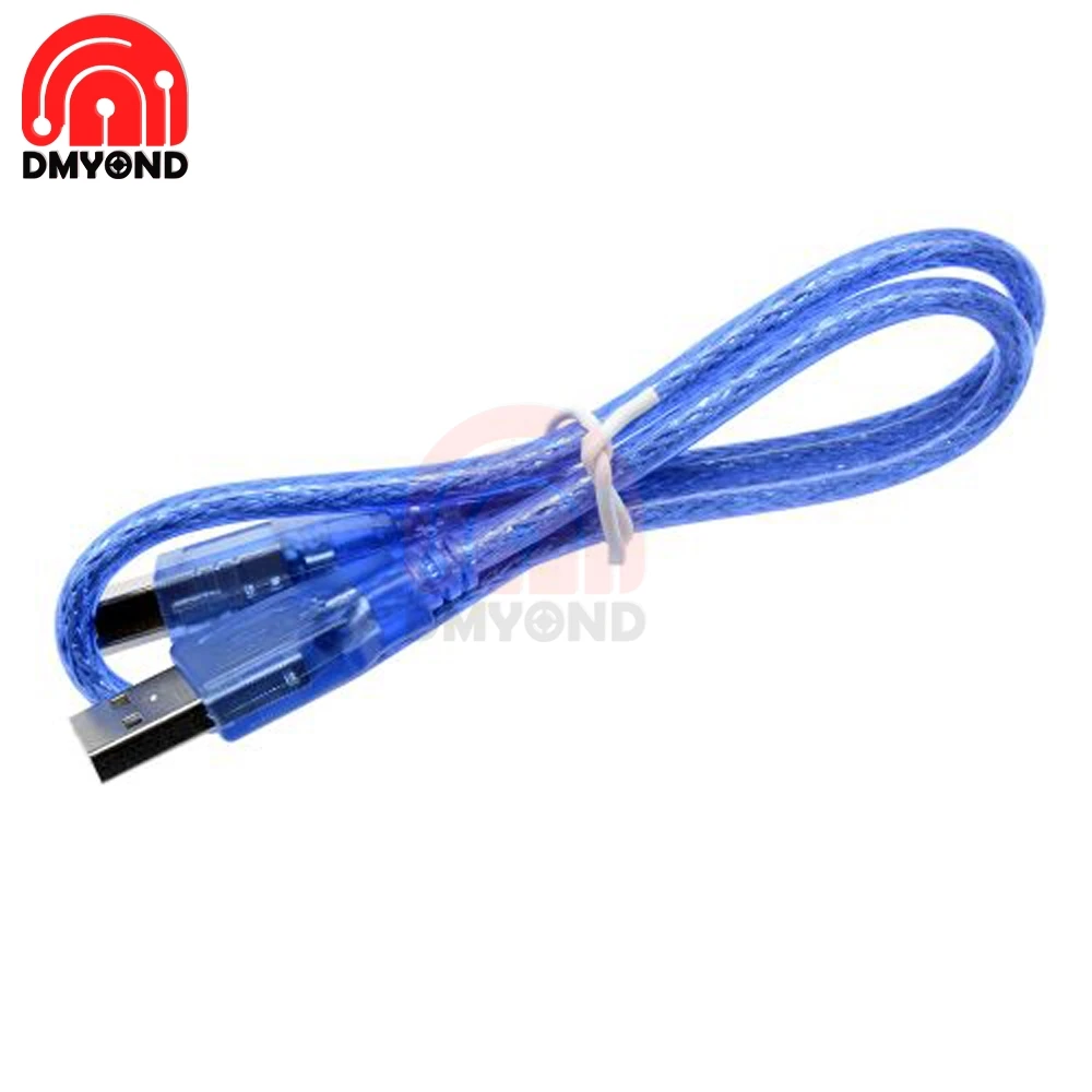 USB кабель с квадратным портом 0 3 м UNO 2560 2 Type A Mini 5P фольгой для защиты данных и