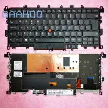 PO Portuguese Brand new original Keyboard for LENOVO THINKPAD X1 YOGA 1ST gen 2IN1 LAPTOP Keyboard  Backlit 00JT871