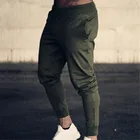 Брюки мужские спортивные однотонные с карманами, тренировочные штаны для бега и занятий спортом, повседневные спортивные штаны с эластичным поясом, на осень-лето